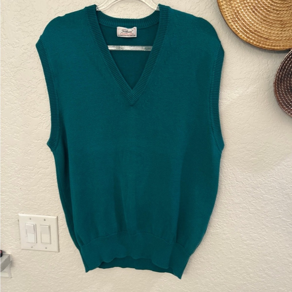 Titleist Teal‎ V-Neck Sweater Vest